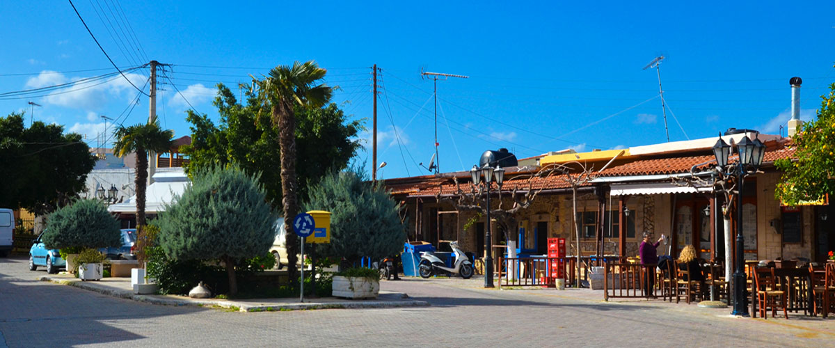 Hersonissos village